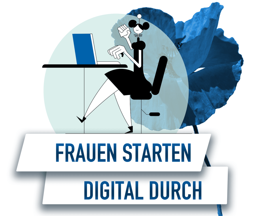 Frauen starten digital durch Logo